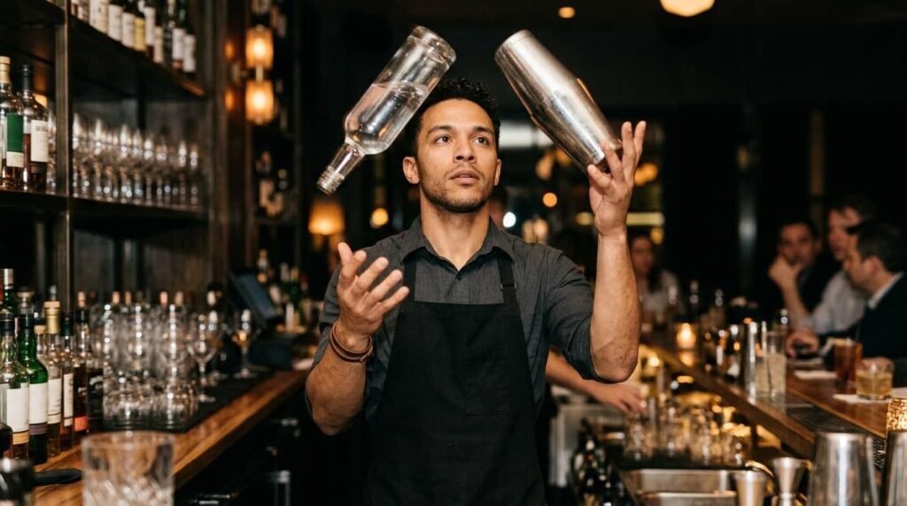 Flair Bartending: Where Skill Meets Entertainment